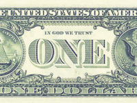 банкнота 1$